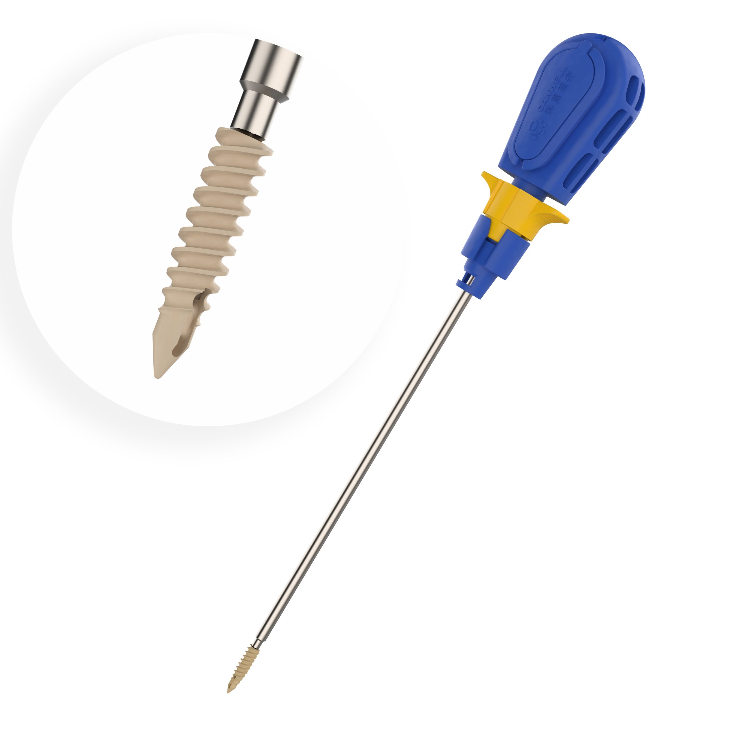 PEEK suture anchor for rotator cuff repair