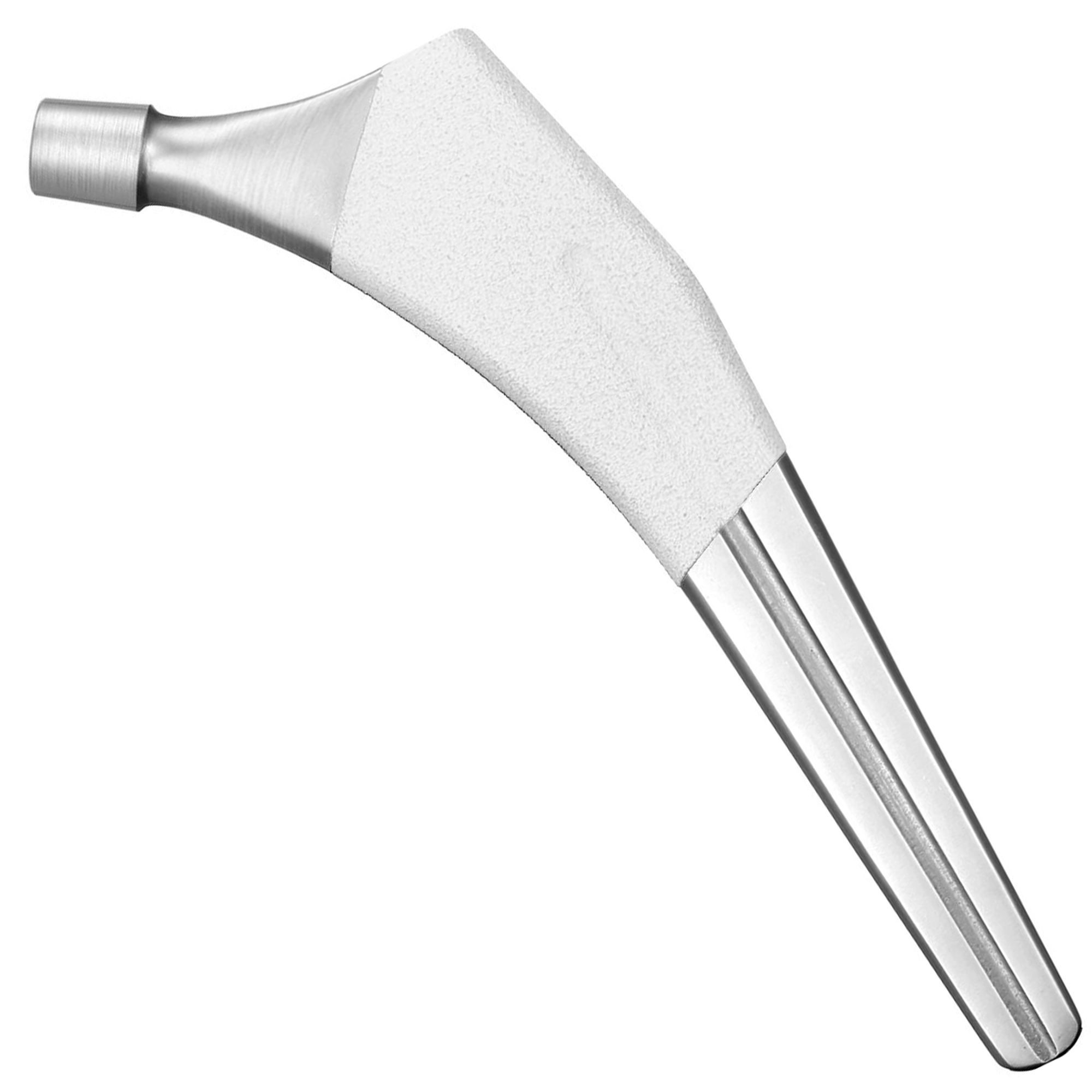 Cementless femoral stem HA coated