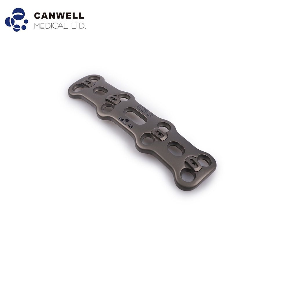 Anterior cervical plate low profile