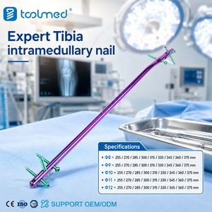 China Manufacturer Directly Sale Expert Tibia Intramedullary Nail Orthopedic Locking Implants Interventional Materials