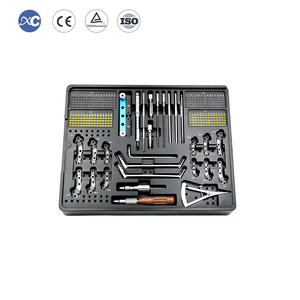XC MEDICO Factory Price Veterinary Orthopedic Implant 2.7/3.5mm Multi-axial Locking TPLO Bone Plate Set for Vet Fracture Surgery