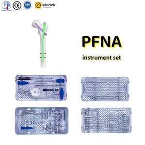 Orthopedic Implant Titanium Intramedullary Nail Surgical Interlocking PFNA Femur Nail Intramedullary Instruments Set