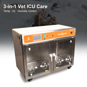 OliveVet ICU Oxygen Therapy Incubator Cabin