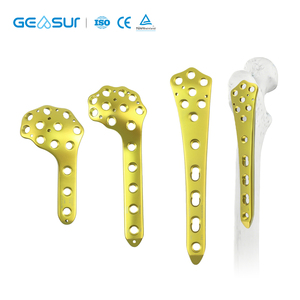 Geasure Orthopedic Distal Femur Locking Plate Titanium Alloy Bone Fracture Fixation Implant