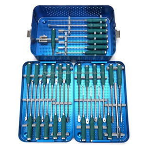 Lumbar Titanium Cage Instrument Set For Spine Implants