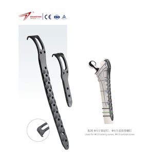 Titanium Cable Plate Artificial Hip Joint Revision Femur Locking Plate