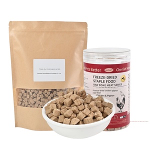 Freeze-Dried Chicken Pigeon Raw Bone Staple Food
