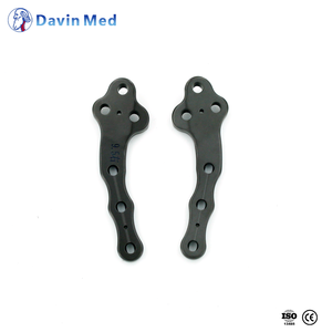 Davin Med TPLO Veterinary Orthopedic Implant Titanium Locking Bone Plate for Canine Tibial Plateau Leveling Osteotomy Surgery