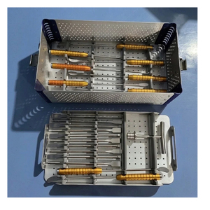 Stainless Steel PLIF TLIF Cage Surgical Instrument Set