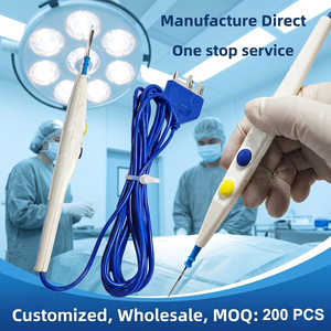 CE MDR Certified Disposable Electrosurgical Pencil Cautery Diathermy ESU Pencil