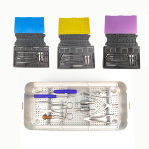 Orthopedic Mini Fragments 1.5mm, 2.0mm, 2.4mm Locking Plate Set