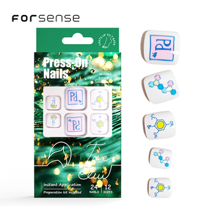Premium False Nails Press on Glue Tips Medical Polymer Supplies