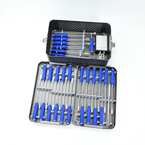PLIF PEEK Cage & Titanium Lumbar Cage Instrument Set Stainless Steel Posterior Lumbar Interbody Fusion System