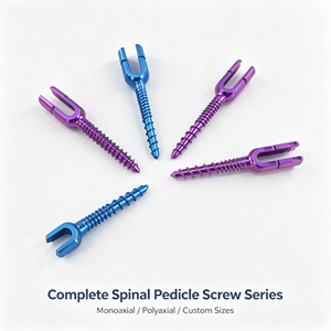 Medical Grade Titanium Alloy Spine Fixation System