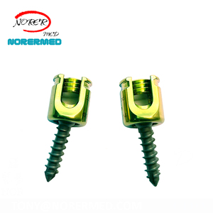 CNC Machining Medical Orthopedic Titanium Posterior Cervical Mass Screw