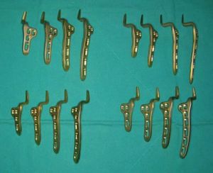 Orthopedic LCP Clavicle Hook Stainless Steel Plate 3.5mm